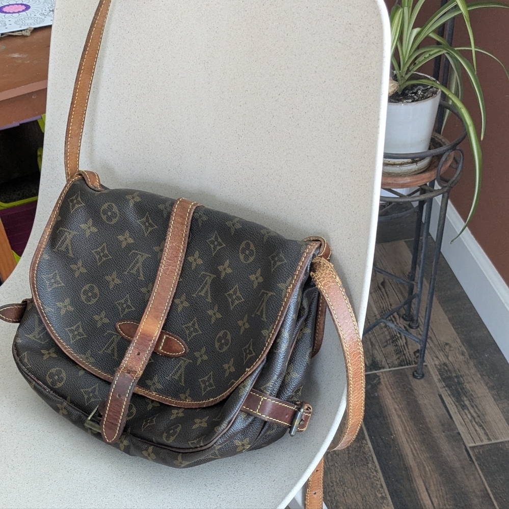 Brown Leather Designer Crossbody Bag